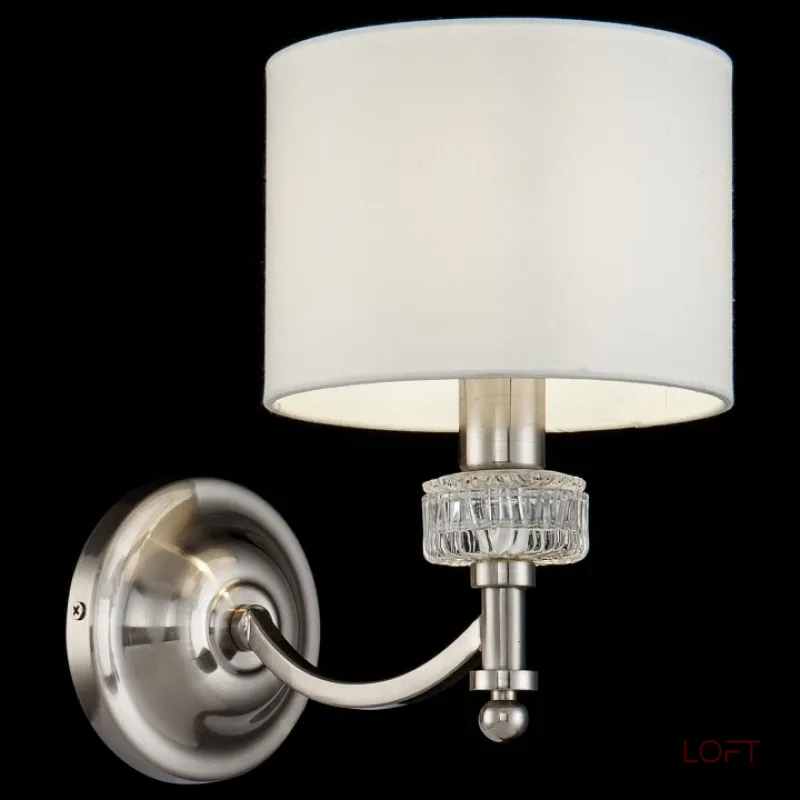 Бра Maytoni Alicante MOD014WL-01N Цвет арматуры неокрашенный Цвет плафонов белый