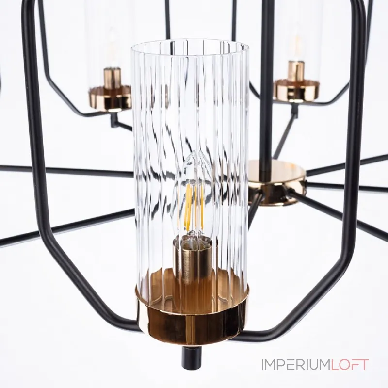 Люстра на штанге Arte Lamp Celaeno A7004PL-8BK Люстра на штанге Arte Lamp Celaeno A7004PL-8BK