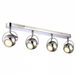 Спот Arte Lamp Spia A9128PL-4CC Цвет арматуры хром Цвет плафонов хром