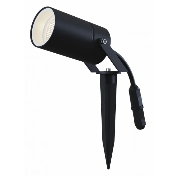 Наземный низкий светильник Maytoni Scope O025FL-01B Цвет арматуры черный Цвет плафонов черный от ImperiumLoft