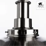 Подвесной светильник Arte Lamp Fisherman A5540SP-1SS Цвет арматуры серебро Цвет плафонов прозрачный от ImperiumLoft