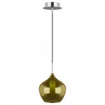 Подвесной светильник Lightstar Pentola 803048 Цвет арматуры хром Цвет плафонов зеленый от ImperiumLoft