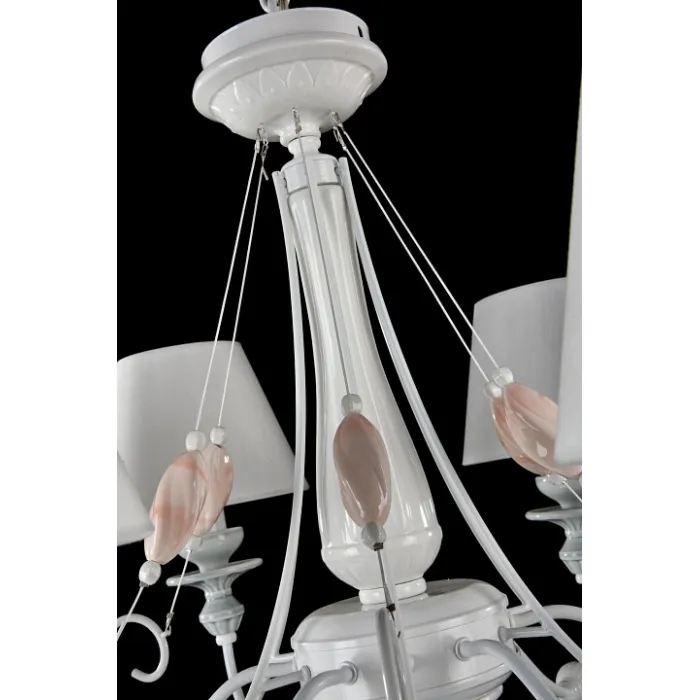 Подвесная люстра Maytoni Adelia ARM540-06-W Цвет арматуры белый Цвет плафонов белый от ImperiumLoft