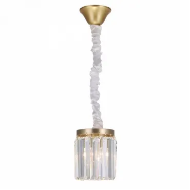 Подвесной светильник Newport 31100 31101/S brass Цвет арматуры латунь Цвет плафонов серый