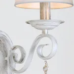 Бра Rivoli Rosalba A1 WG Б0038466 Цвет арматуры белый Цвет плафонов золото
