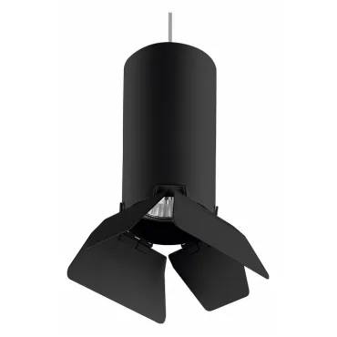 Подвесной светильник Lightstar Rullo RP6487487 Цвет плафонов черный Цвет арматуры черный