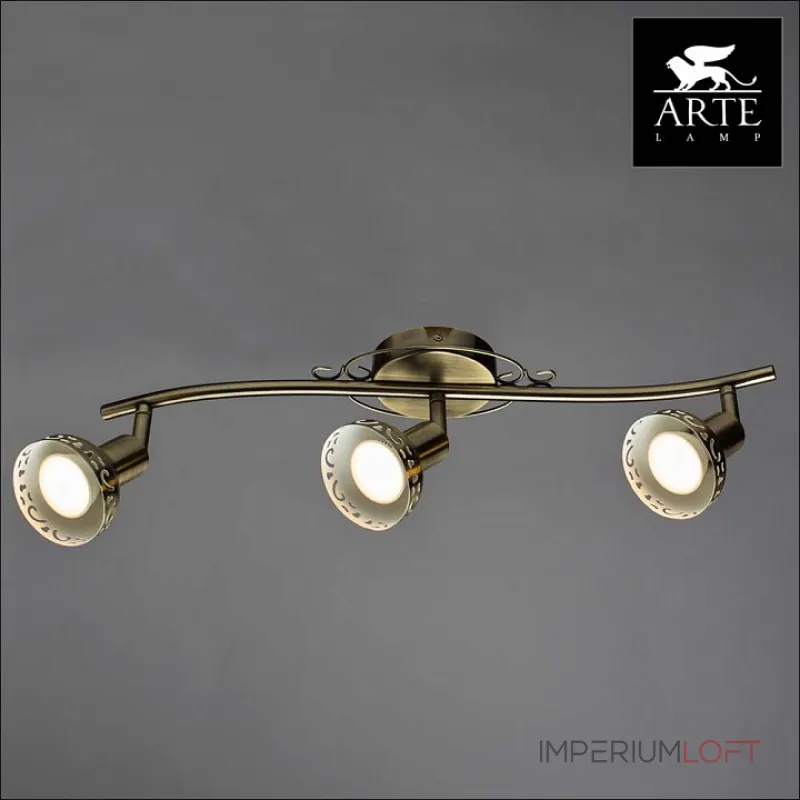 Спот Arte Lamp Focus A5219PL-3AB Цвет арматуры бронза Цвет плафонов бронза от ImperiumLoft Спот Arte Lamp Focus A5219PL-3AB Цвет арматуры бронза Цвет плафонов бронза от ImperiumLoft