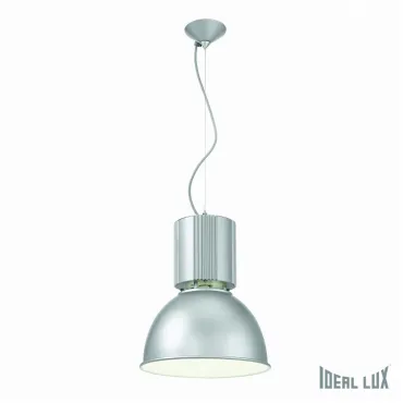 Подвесной светильник Ideal Lux Hangar HANGAR SP1 ALLUMINIO Цвет арматуры серебро Цвет плафонов серебро