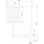 Бра Eurosvet Inari 60144/1 золото