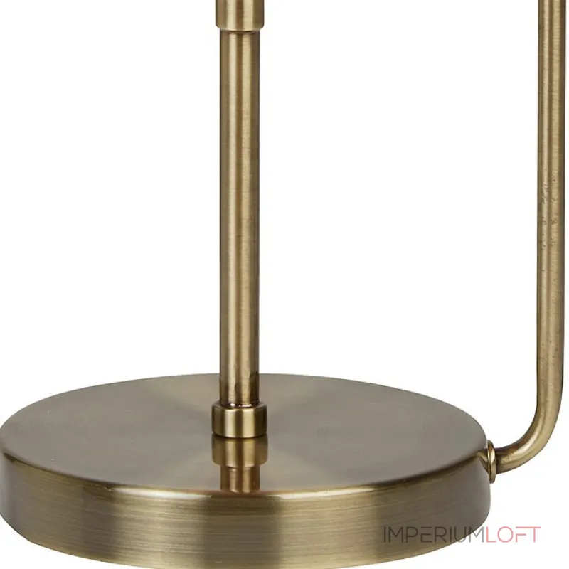 Настольная лампа декоративная Arte Lamp Bergamo A2990LT-1AB Цвет арматуры бронза Цвет плафонов белый