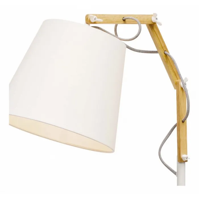 Торшер Arte Lamp Pinocchio A5700PN-1WH Цвет арматуры белый Цвет плафонов белый от ImperiumLoft