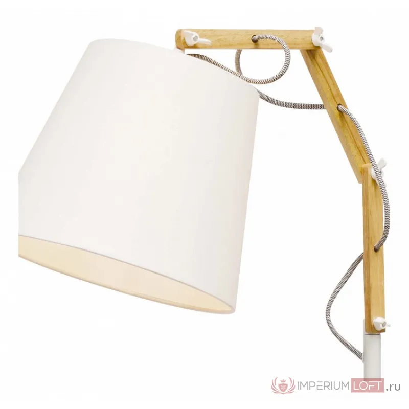 Торшер Arte Lamp Pinocchio A5700PN-1WH Цвет арматуры белый Цвет плафонов белый от ImperiumLoft