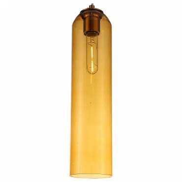 Подвесной светильник ST-Luce Callana SL1145.393.01 Цвет арматуры латунь Цвет плафонов янтарный