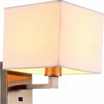 Бра с подсветкой Arte Lamp Hall A9249AP-2AB Цвет арматуры бронза Цвет плафонов белый