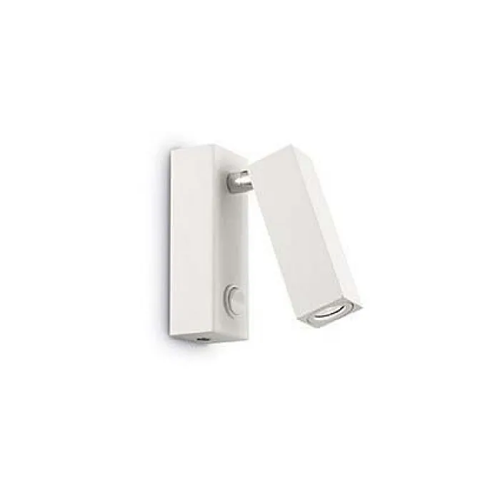 Бра Ideal Lux Page PAGE AP1 SQUARE BIANCO Цвет арматуры белый от ImperiumLoft