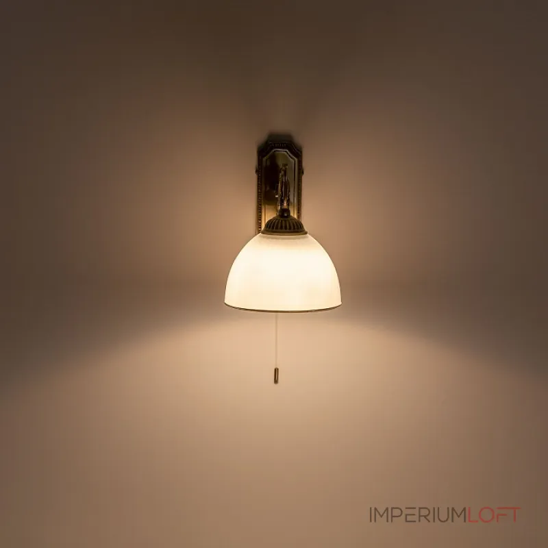 Бра Citilux Адриана CL405413 Цвет арматуры бронза Цвет плафонов белый