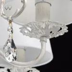 Подвесная люстра MW-Light Виталина 8 448012106 Цвет арматуры золото Цвет плафонов белый от ImperiumLoft