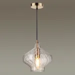 Подвесной светильник Lumion Dove 4584/1 Цвет арматуры золото Цвет плафонов прозрачный от ImperiumLoft