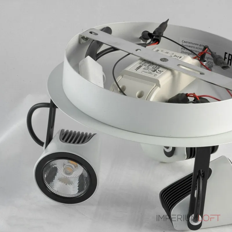 Спот Lussole Merano LSN-4101-03 Цвет арматуры черно-белый от ImperiumLoft Спот Lussole Merano LSN-4101-03 Цвет арматуры черно-белый от ImperiumLoft