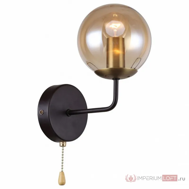 Бра F-promo Modestus 2344-1W Цвет арматуры коричневый Цвет плафонов коричневый от ImperiumLoft