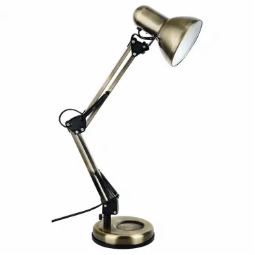 Настольная лампа офисная Arte Lamp Junior A1330LT-1AB Цвет арматуры бронза Цвет плафонов бронза от ImperiumLoft