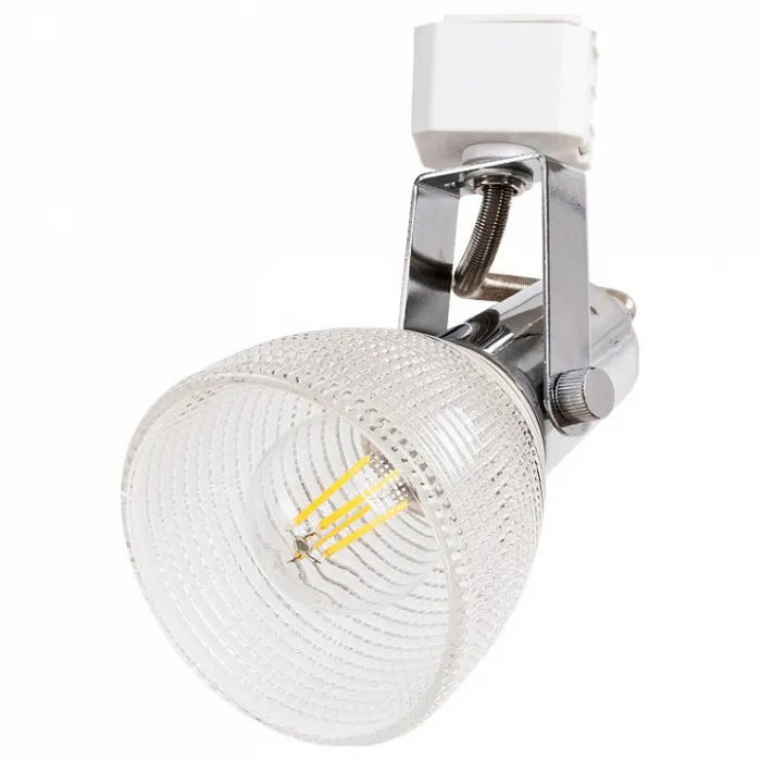 Светильник на штанге Arte Lamp Ricardo A1026PL-1CC Цвет плафонов прозрачный Цвет арматуры хром от ImperiumLoft