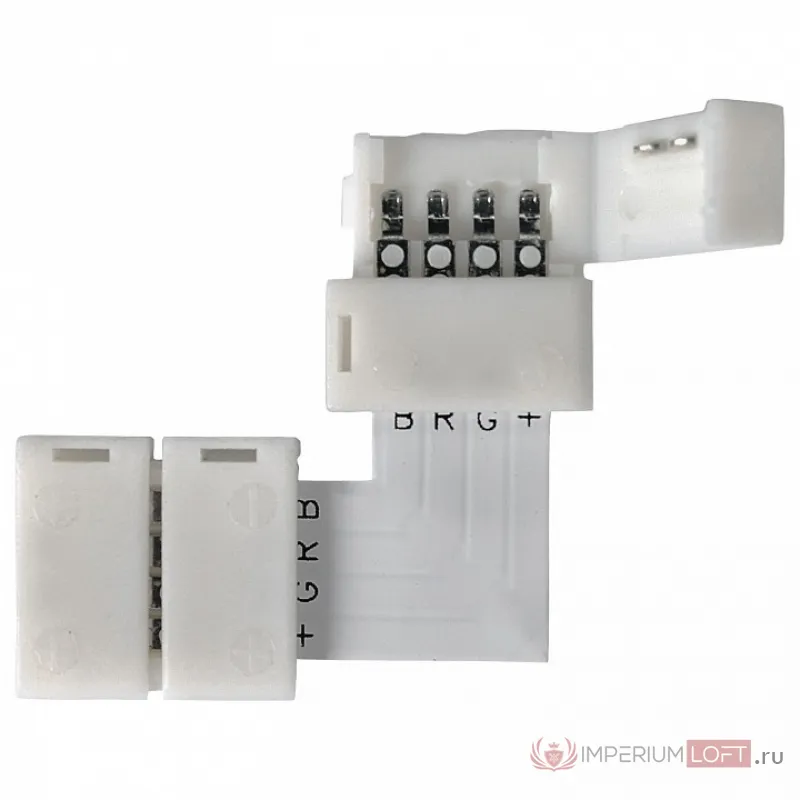 Соединитель лент угловой жесткий Elektrostandard LED 3L a039078 Цвет арматуры белый от ImperiumLoft