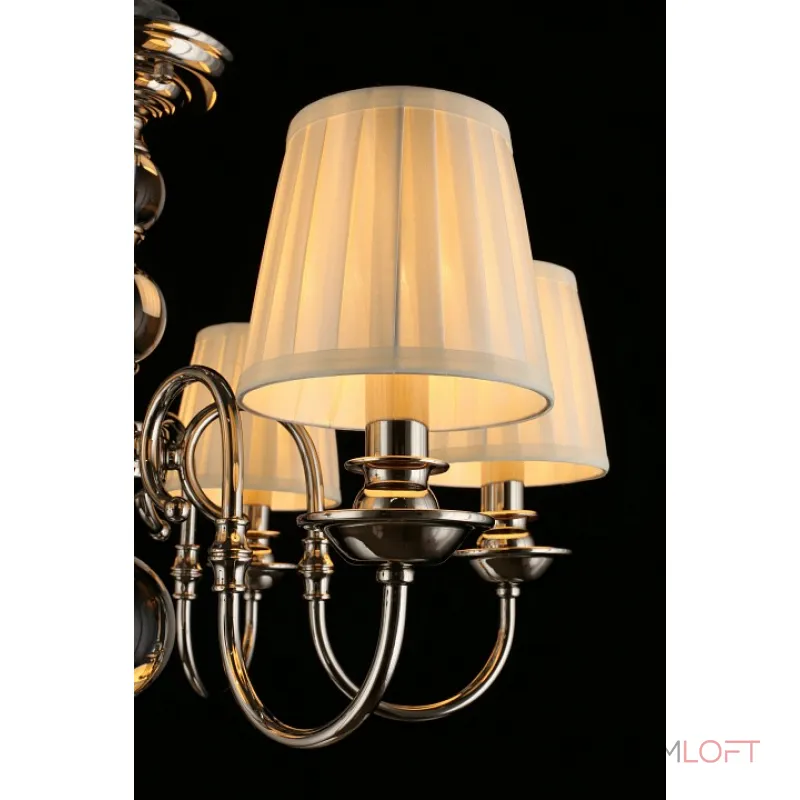 Подвесная люстра Aployt Gaell APL.704.03.06 Цвет арматуры хром Цвет плафонов кремовый