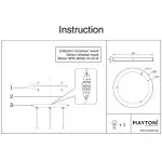Основание Maytoni Universal base SPR-BASE-R-03-B Цвет арматуры черный от ImperiumLoft