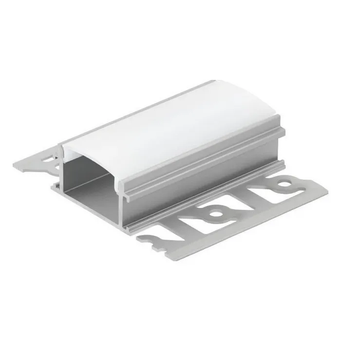 Короб встраиваемый Eglo ПРОМО Recessed Profile 4 99496 Цвет арматуры серебро Цвет плафонов белый от ImperiumLoft