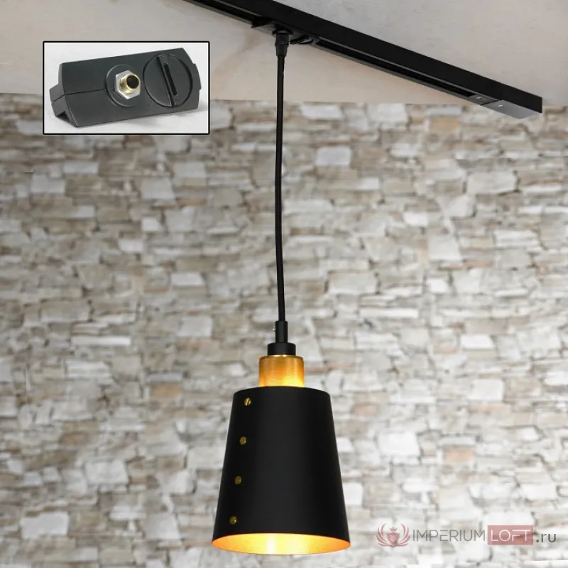 Подвесной светильник Lussole Shirley LSP-9861-TAB Цвет плафонов черный Цвет арматуры черный от ImperiumLoft