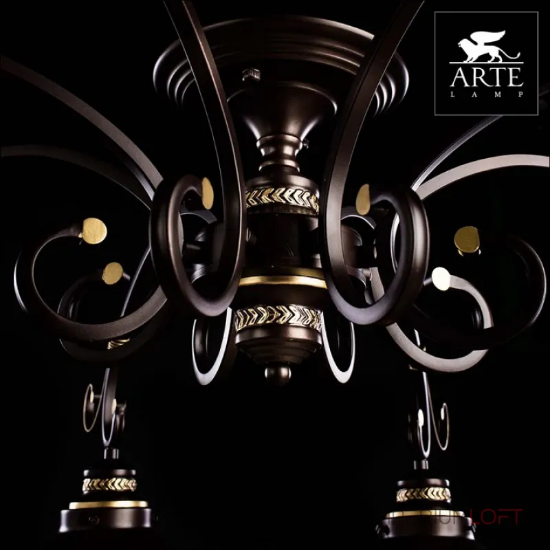 Потолочная люстра Arte Lamp Grazioso A4577PL-8CK 