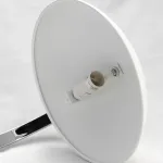 Настольная лампа декоративная LGO Falcon LSP-0558 Цвет арматуры хром Цвет плафонов белый