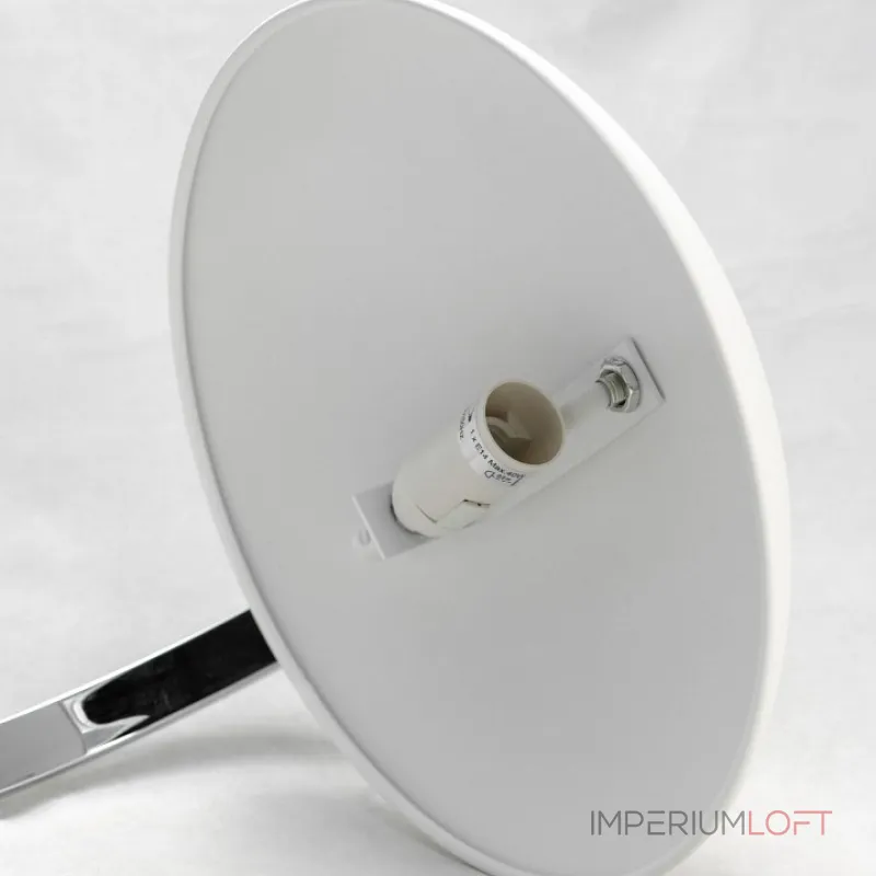 Настольная лампа декоративная LGO Falcon LSP-0558 Цвет арматуры хром Цвет плафонов белый