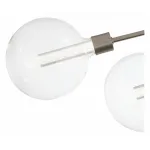 Люстра на штанге ST-Luce Giacio SL377.302.08 Цвет арматуры никель Цвет плафонов прозрачный от ImperiumLoft