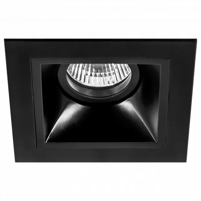 Встраиваемый светильник Lightstar Domino D51707 цвет арматуры черный от ImperiumLoft