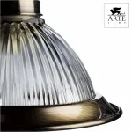Подвесная люстра Arte Lamp American Diner A9366LM-5AB Цвет арматуры бронза Цвет плафонов прозрачный от ImperiumLoft