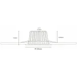 Встраиваемый светильник Donolux DL18838 DL18838/16W White R Dim 3000K от ImperiumLoft