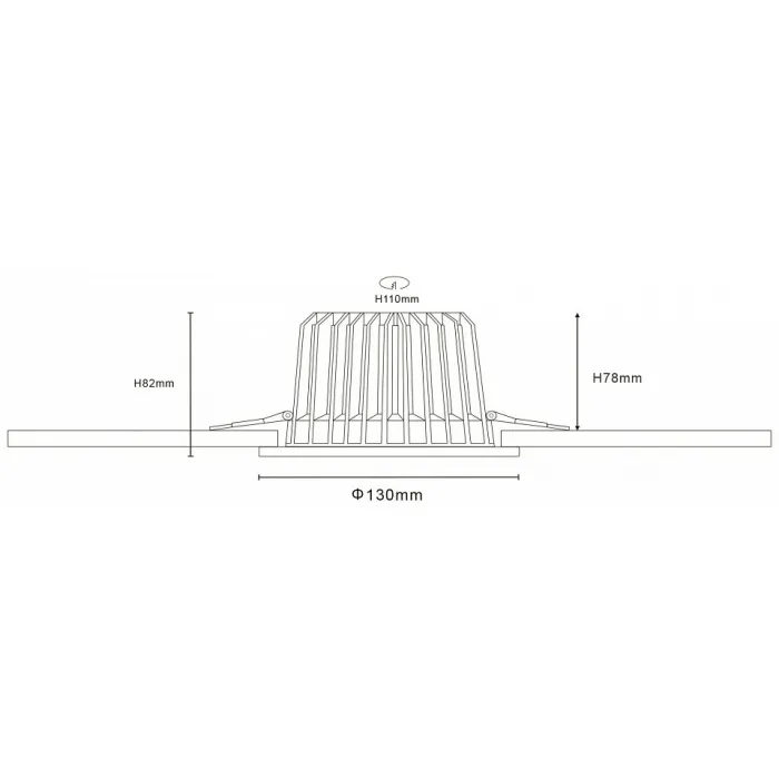 Встраиваемый светильник Donolux DL18838 DL18838/16W White R Dim 3000K от ImperiumLoft