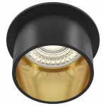 Встраиваемый светильник Maytoni Reif DL050-01GB Цвет арматуры золото Цвет плафонов золото