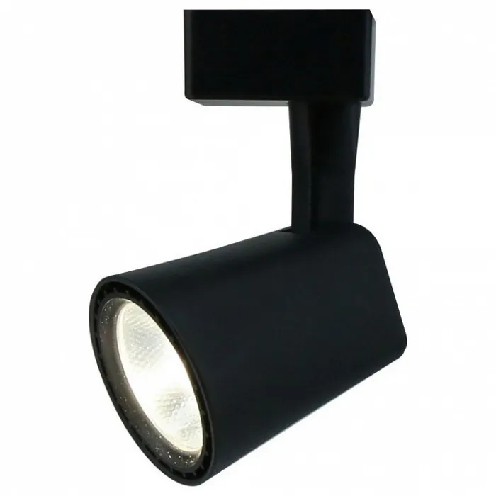 Светильник на штанге Arte Lamp Track Lights A1810PL-1BK Цвет арматуры черный Цвет плафонов черный от ImperiumLoft