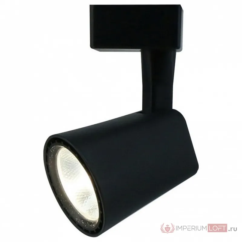 Светильник на штанге Arte Lamp Track Lights A1810PL-1BK Цвет арматуры черный Цвет плафонов черный от ImperiumLoft