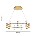 Подвесная люстра Favourite Ampullen 4323-9P