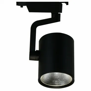 Светильник на штанге Arte Lamp Track Lights A2320PL-1BK Цвет арматуры черный Цвет плафонов черный