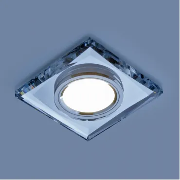 Встраиваемый светильник Elektrostandard 2230 a044299 Цвет арматуры серебро Цвет плафонов прозрачный от ImperiumLoft