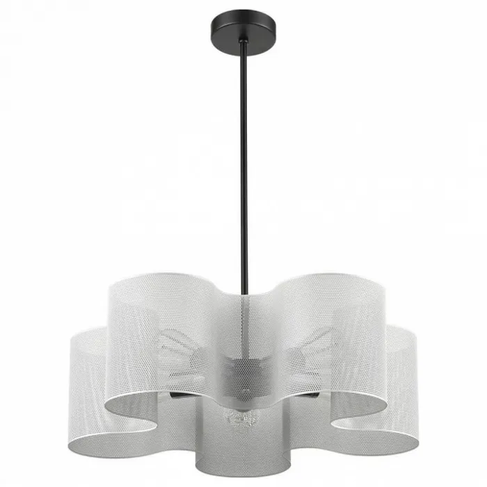 Подвесной светильник Vele Luce Cross 654 VL5272P05 Цвет арматуры черный Цвет плафонов белый от ImperiumLoft