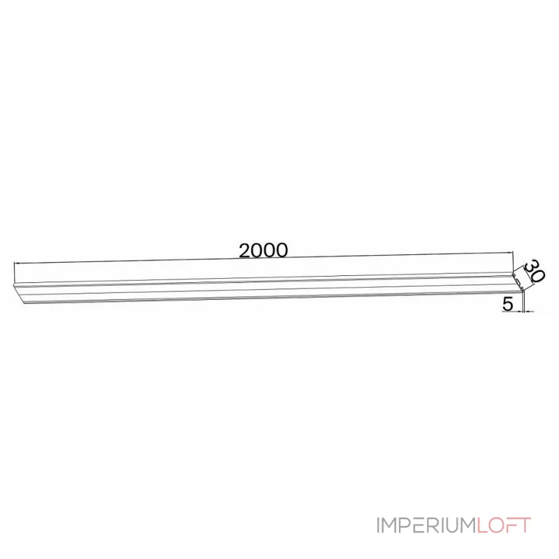 Трек накладной Favourite Unika 1002-TW-200 от ImperiumLoft Трек накладной Favourite Unika 1002-TW-200 от ImperiumLoft