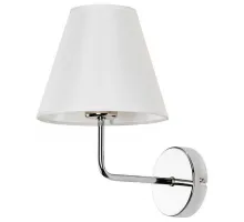 Бра Arte Lamp Elba A2581AP-1CC Цвет плафонов белый Цвет арматуры хром