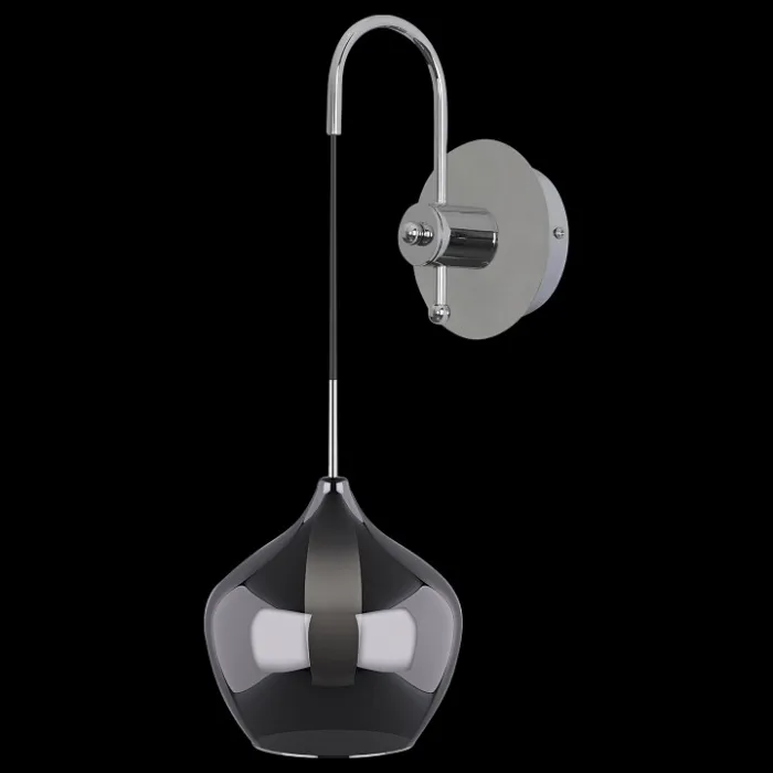 Бра Lightstar Pentola 803547 Цвет арматуры хром Цвет плафонов серый от ImperiumLoft