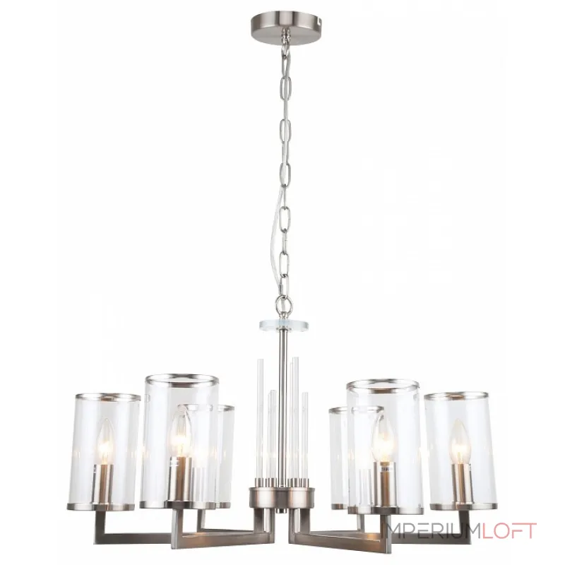 Подвесная люстра Stilfort Vase 1046/11/06P Цвет плафонов серый Цвет арматуры черный